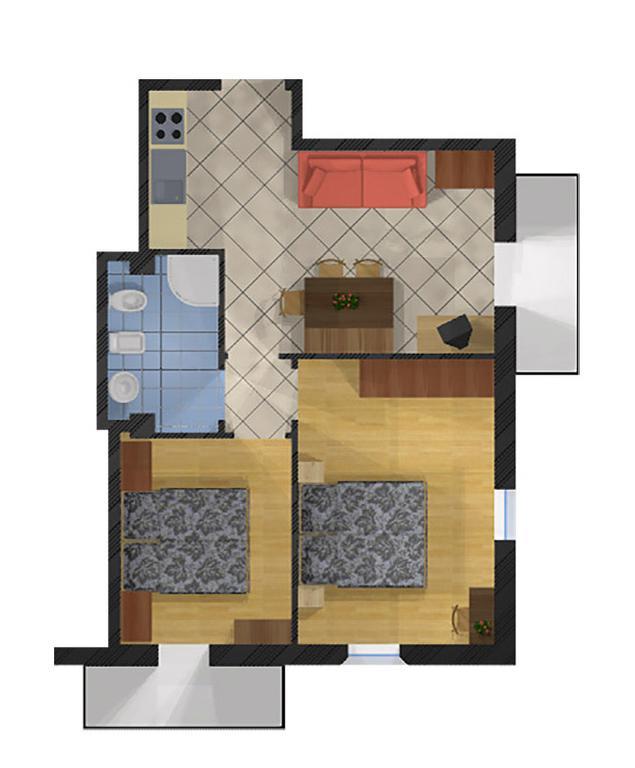 Art Apartments Casa Lapis Ливиньо Экстерьер фото
